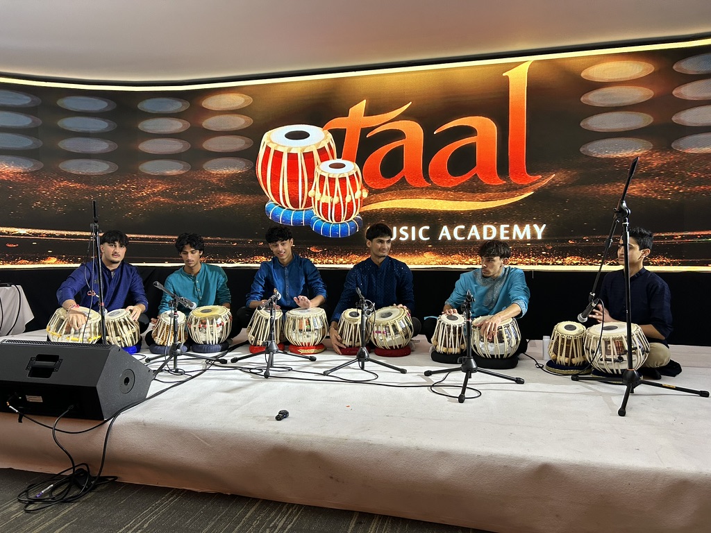 Taal Music Academy students and teachers together at a showcase